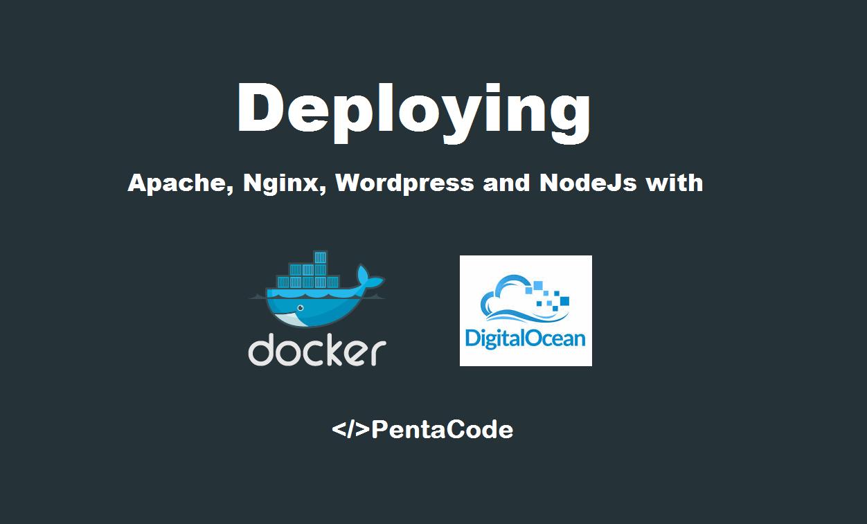 Using Docker to deploy Apache, Nginx, Wordpress and Nodejs containers with Digital Ocean