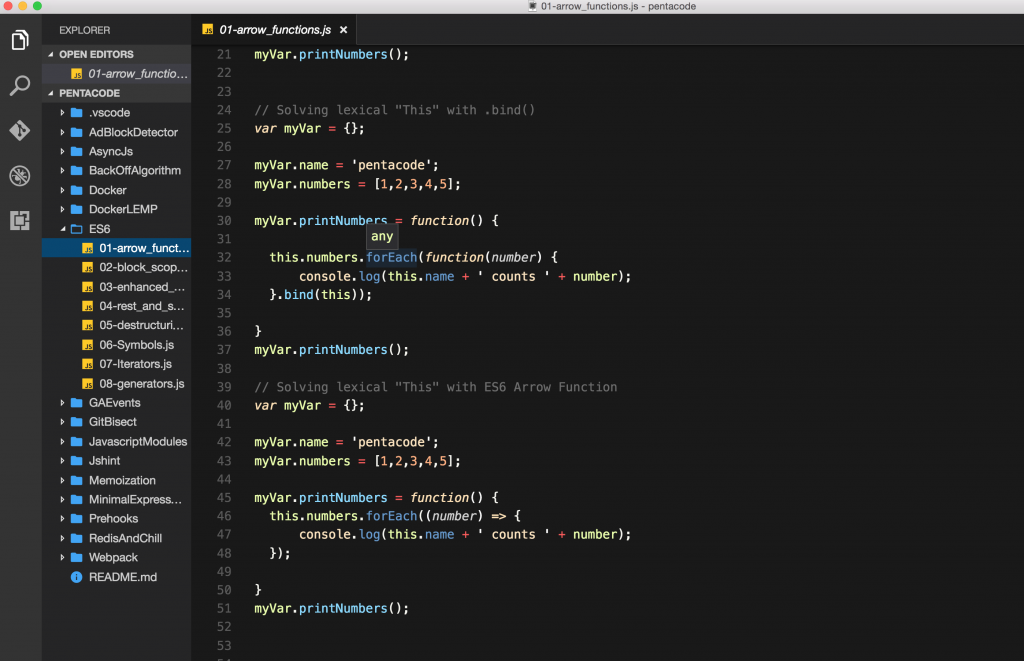 Visual Studio Code Theme