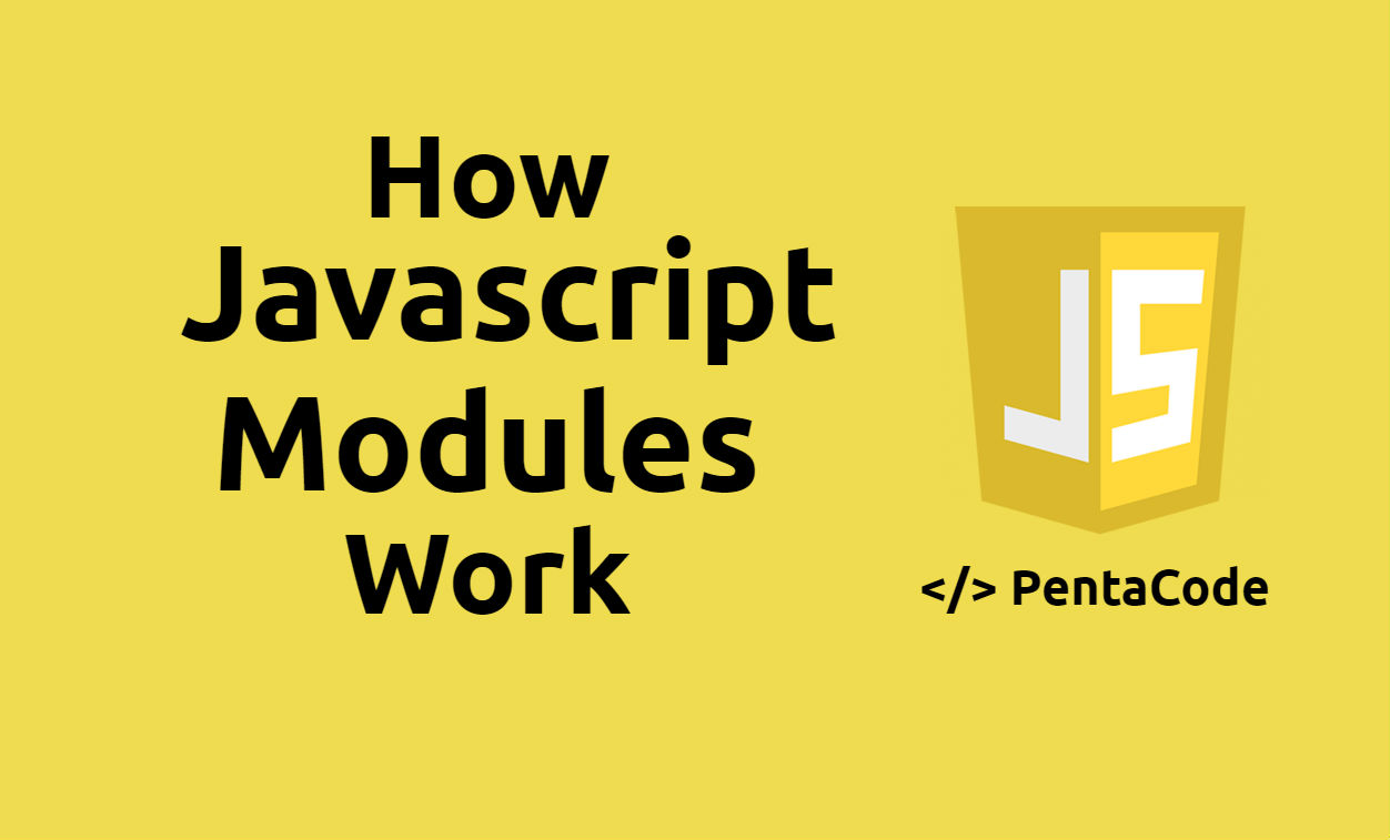 how javascript modules work
